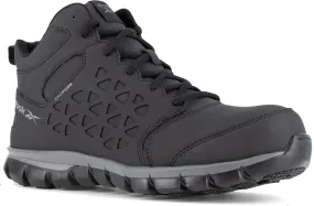 REEBOK Zapato de trabajo, atlÒtico, medio alto, SD, con puntera de material compuesto, negro, de mujer, Reebok Work Sublite Cush