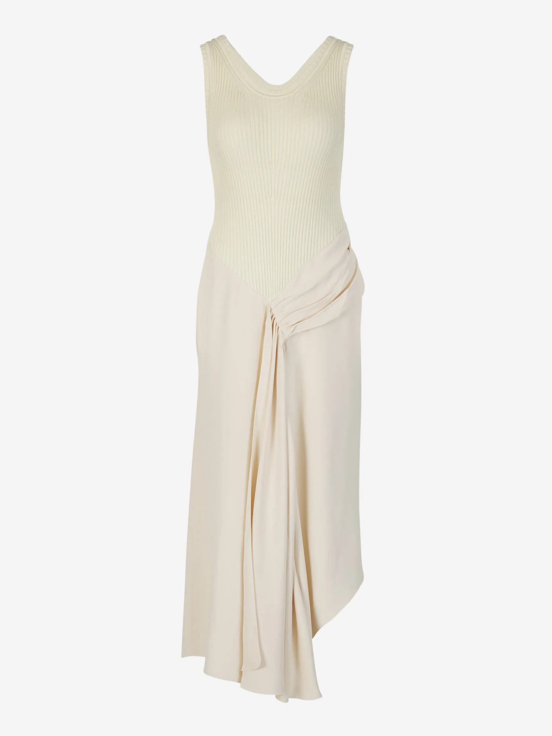 Victoria Beckham Vestido Midi Punto